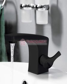 Смеситель для умывальника черный Berkel 4803-Bl