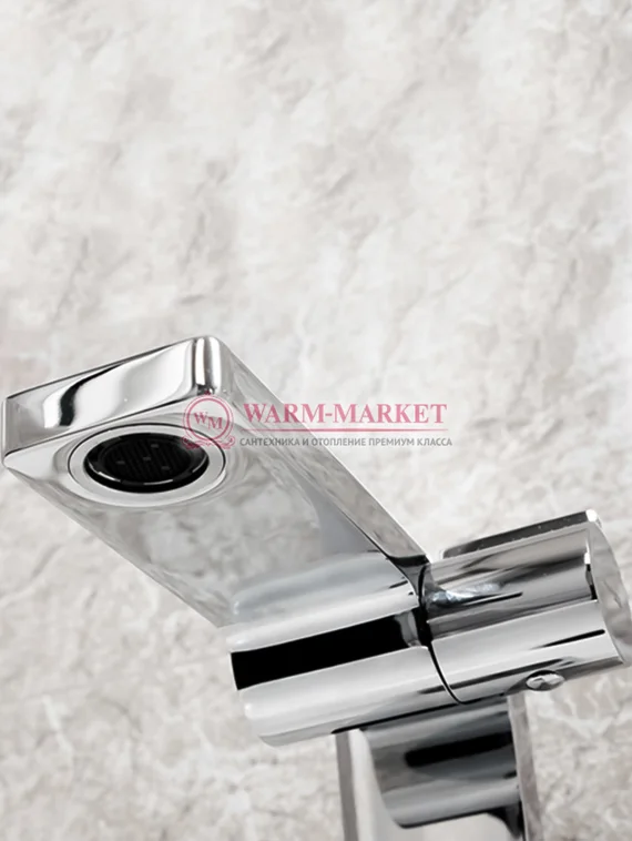 Смеситель для умывальника черный Alme 1510-Bl