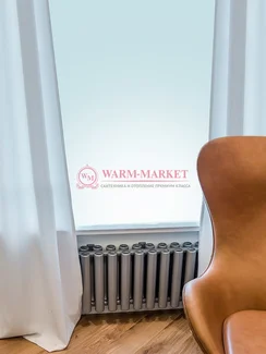 Трубчатый радиатор KZTO Garmonia V2 высотой 345 мм