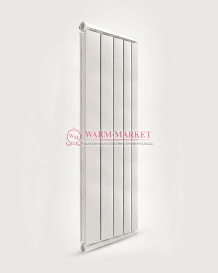 Silver S 1500 - вертикальный цветной алюминиевый дизайн - радиатор