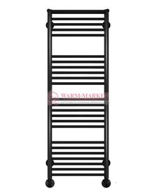 Аврора П22-2 - водяной полотенцесушитель с двумя полками, нижнее подключение, черный