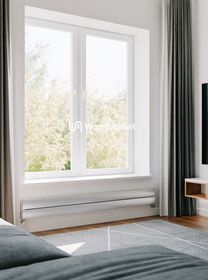 Axxinot Barkas Z 700 - горизонтальный алюминиевый радиатор шириной 730 мм