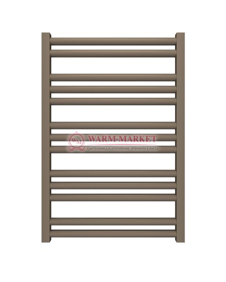 Mandarino Tubo 500х800 - цветной полотенцесушитель из анодированного алюминия, модель 13/24