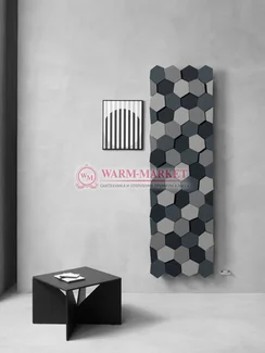 Вертикальный дизайн радиатор Caleido Honey