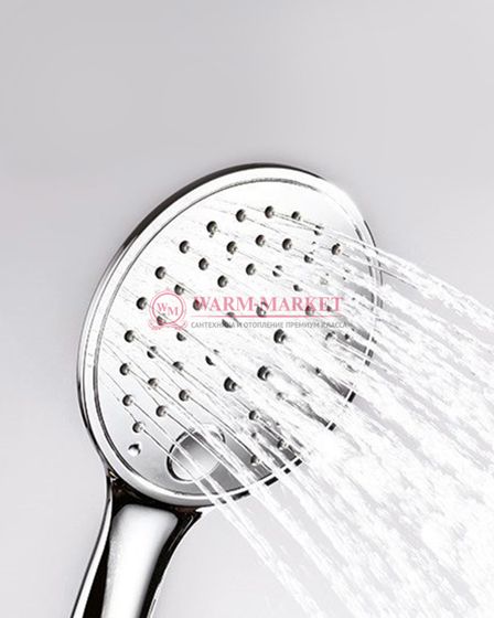 Встраиваемый комплект для душа с верхней душевой насадкой и лейкой черный А14029-Bl