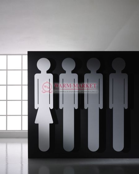 Вертикальный дизайн радиатор Antrax IT Oreste and Emma