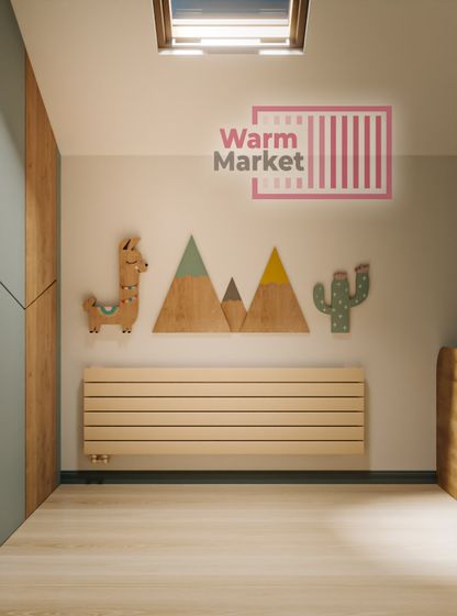 Axxinot Adero 30х60 Z - горизонтальный радиатор шириной 3000 мм, 5 секций