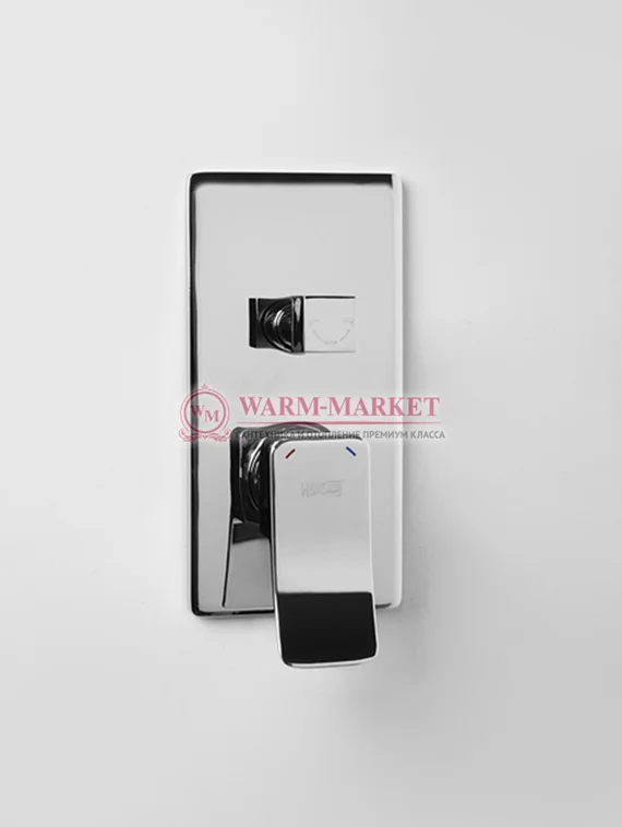 Встраиваемый комплект для душа с верхней душевой насадкой и лейкой черный A14131-Bl