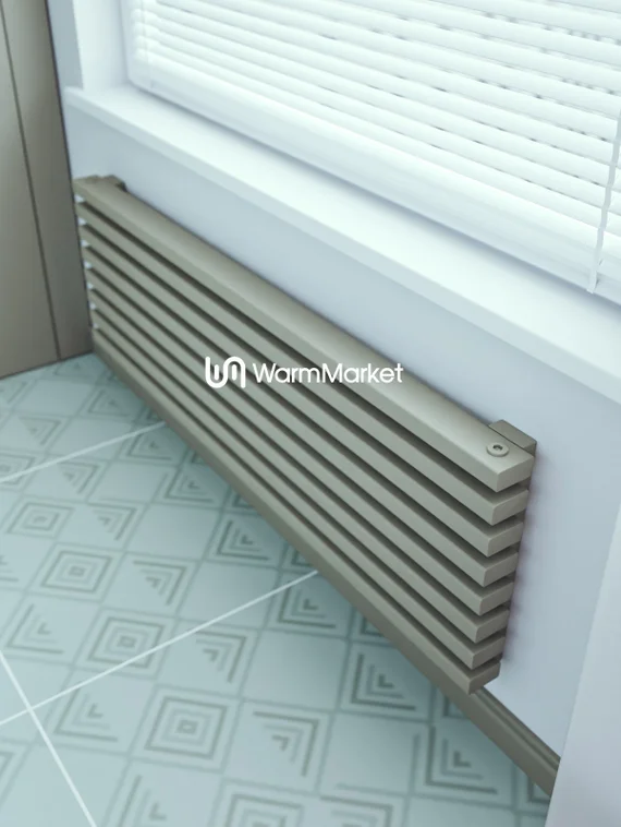 Bareng Select Z 600 - горизонтальный трубчатый радиатор шириной 600 мм, нижнее левое подключение