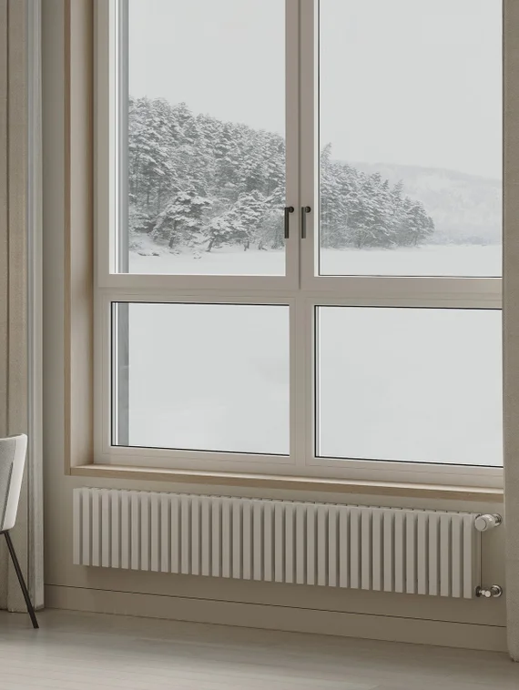 Royal Thermo Shift Q 2030 - двухтрубный трубчатый радиатор высотой 300 мм, боковое подключение