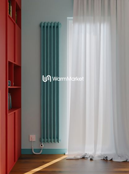 Bareng Softy Electric 2180 - электрический вертикальный двухтрубный трубчатый радиатор высотой 1800 мм