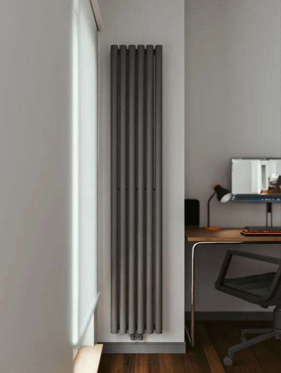 Bareng Monte Light V 1750 - вертикальный трубчатый радиатор высотой 1750 мм, нижнее центральное подключение
