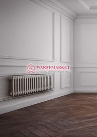 Трубчатый радиатор Dia Norm 3037-22 секции, трехтрубный с боковым подключением.