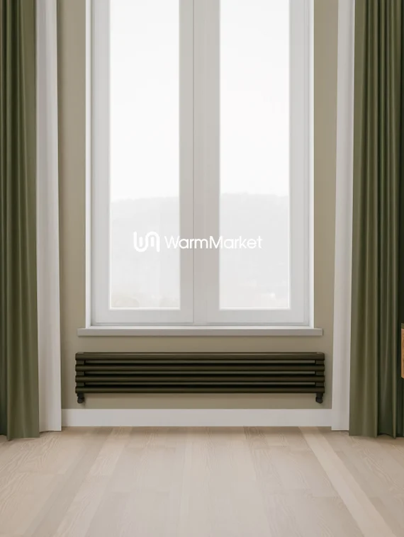 Axxinot Bramer Z 1200 - горизонтальный алюминиевый радиатор шириной 1230 мм