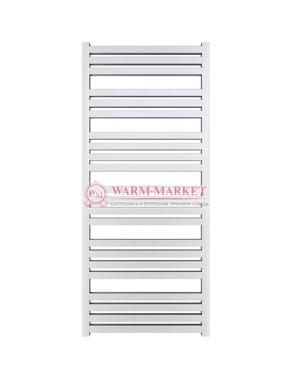 Mandarino Quadrata 500х1200 - цветной полотенцесушитель из анодированного алюминия, модель 22/120