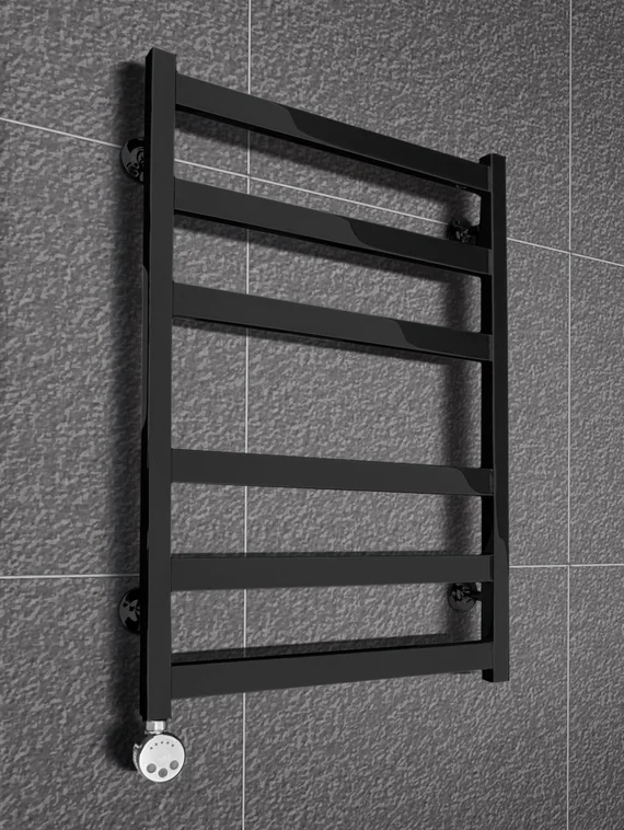 Verona - дизайн полотенцесушитель с квадратными вертикалями