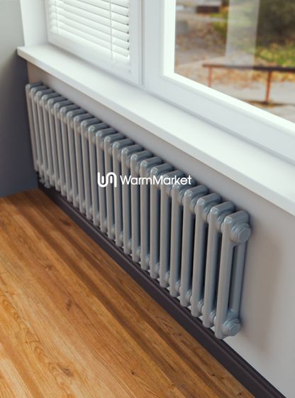 Bareng Softy 2037 - двухтрубный трубчатый радиатор высотой 370 мм, нижнее подключение