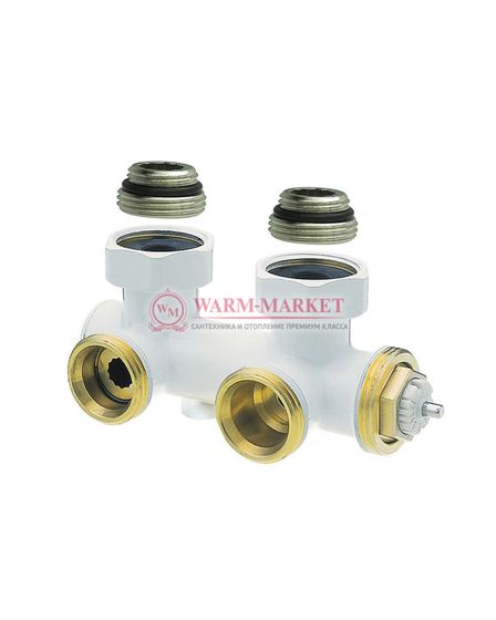 Узел термостатический угловой Hummel Designtechnik 3/4НРx1/2НР