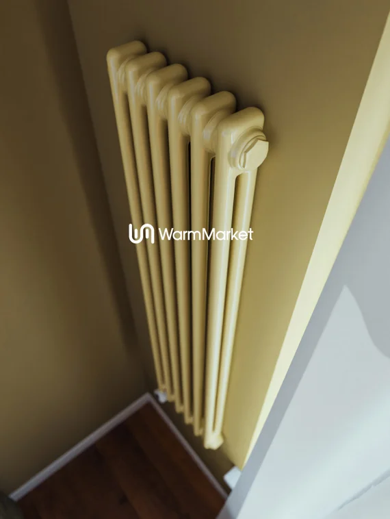 Bareng Softy Electric 2120 - электрический вертикальный двухтрубный трубчатый радиатор высотой 1200 мм