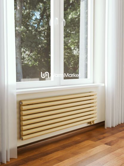 Bareng Monte Z 800 - горизонтальный трубчатый радиатор шириной 800 мм, нижнее правое подключение