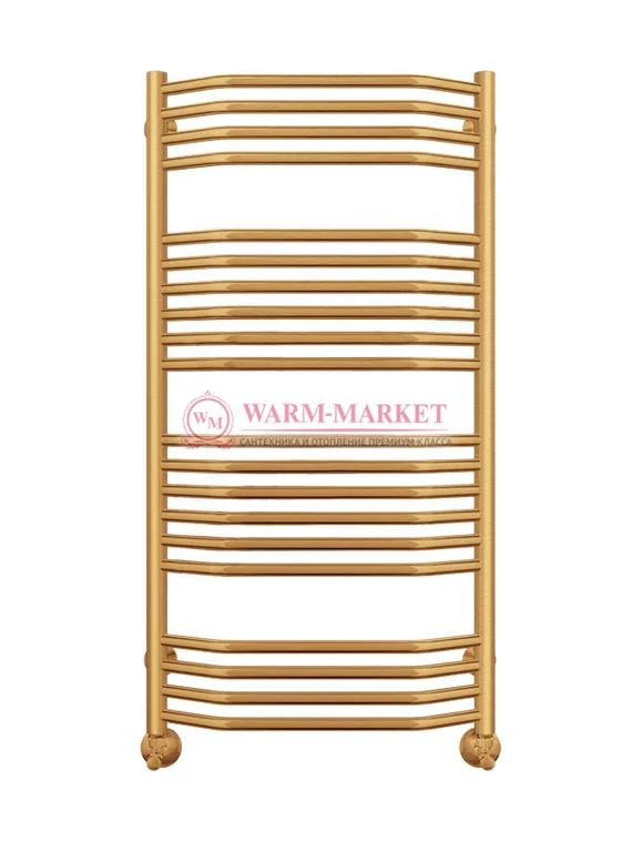 Виктория П20 - электрический полотенцесушитель, цвет бронза