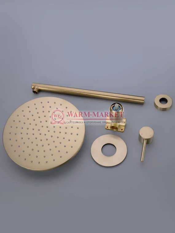 Комплект для душа Warmer Bronze Line 400300-10D
