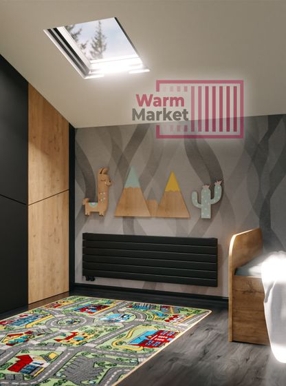 Axxinot Adero 30х60 Z - горизонтальный водяной радиатор шириной 1250 мм, 14 секций