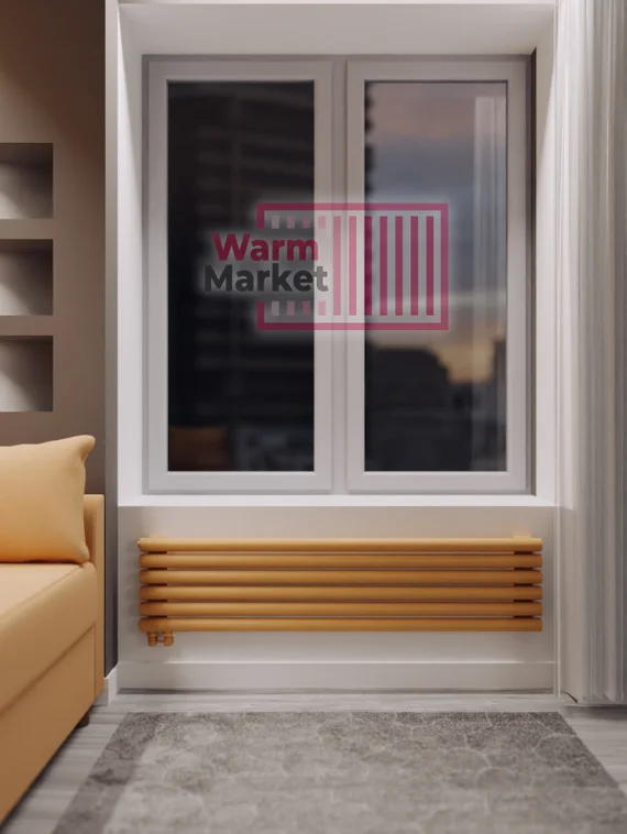 Axxinot Mono 42 Z - горизонтальный водяной радиатор шириной 1000 мм, 2 секции