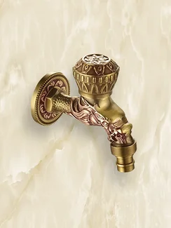 Банный кран античная бронза Classic W