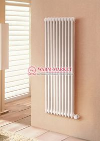Delta Electric 1800, 12 секций,  2 трубный - электрический вертикальный трубчатый радиатор