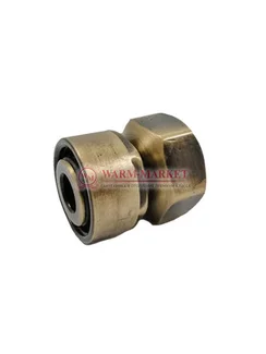 Резьбовое соединение для стальных труб GW M22x1,5 x GW 1/2 Золото