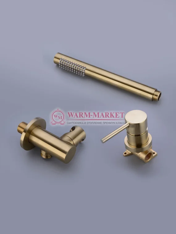Комплект для душа Warmer Bronze Line 115101