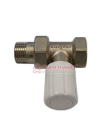 Ручной вентиль с муфтой прямой DN 15 1/2 GZ * 1/2 GW