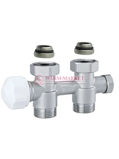 Узел нижний термостатический Hummel прямой 1/2x3/4