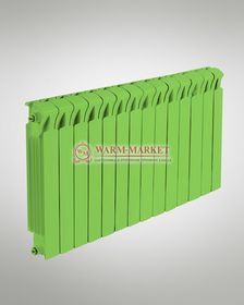 Rifar Monolit Ral 500 - цветной биметаллический радиатор с боковым подключением