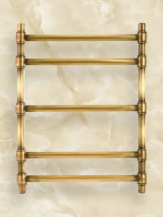 Garsia Awantage - полотенцесушитель в стиле ретро состаренная бронза