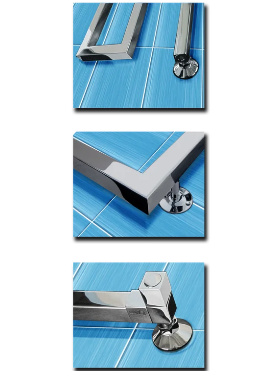 Дизайн-радиатор Moda-Quadro хром