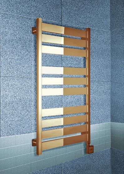 Centurion Bronze  E - бронзовый электрический полотенцесушитель, 600х400 мм
