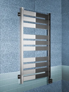 Centurion E - электрический полотенцесушитель с квадратными и прямоугольными перекладинами