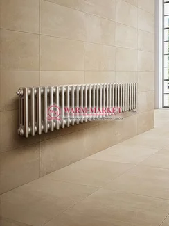 Трубчатый радиатор Dia Norm 3037-40 секций, трехтрубный с боковым подключением.