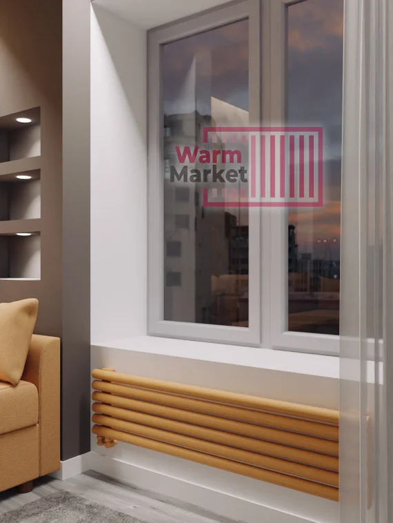 Axxinot Mono 42 Z - горизонтальный радиатор шириной 800 мм, 9 секций