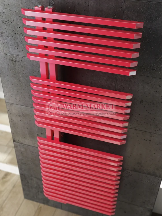 Полотенцесушитель Irsap Jazz с горизонтальными секциями из трубок прямоугольного сечения