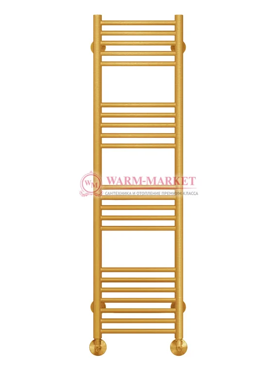 Аврора П22-1 - электрический полотенцесушитель, цвет золото
