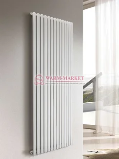 Вертикальный трубчатый радиатор KZTO Garmonia C40 V1 высотой 2057 мм напольного исполнения