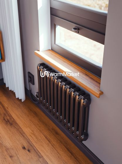 Bareng Softy Electric 2037 - электрический двухтрубный трубчатый радиатор высотой 370мм