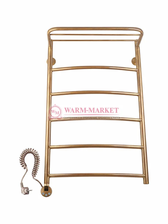Электрический полотенцесушитель Secado Милан 4 из латуни