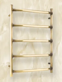 Garsia Aldera - классический полотенцесушитель в форме лесенки цвета бронза