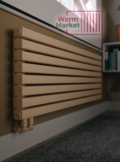 Axxinot Fortalla 40х40 Z - горизонтальный радиатор шириной 2000 мм, 5 секций