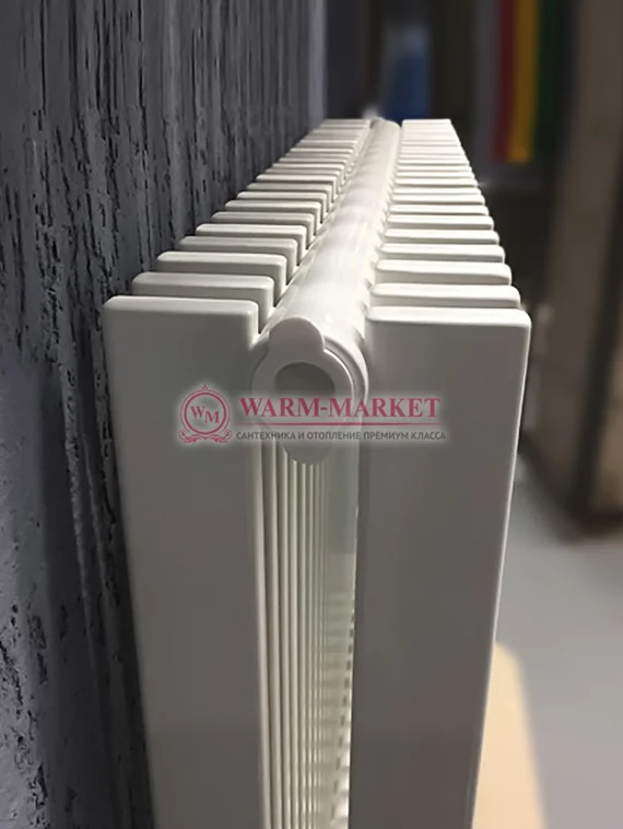 Вертикальный трубчатый радиатор KZTO Paralleli v2 334 шаг 25