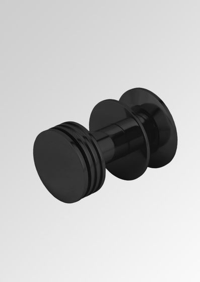 Вешалка для полотенцесушителя Каньон черная